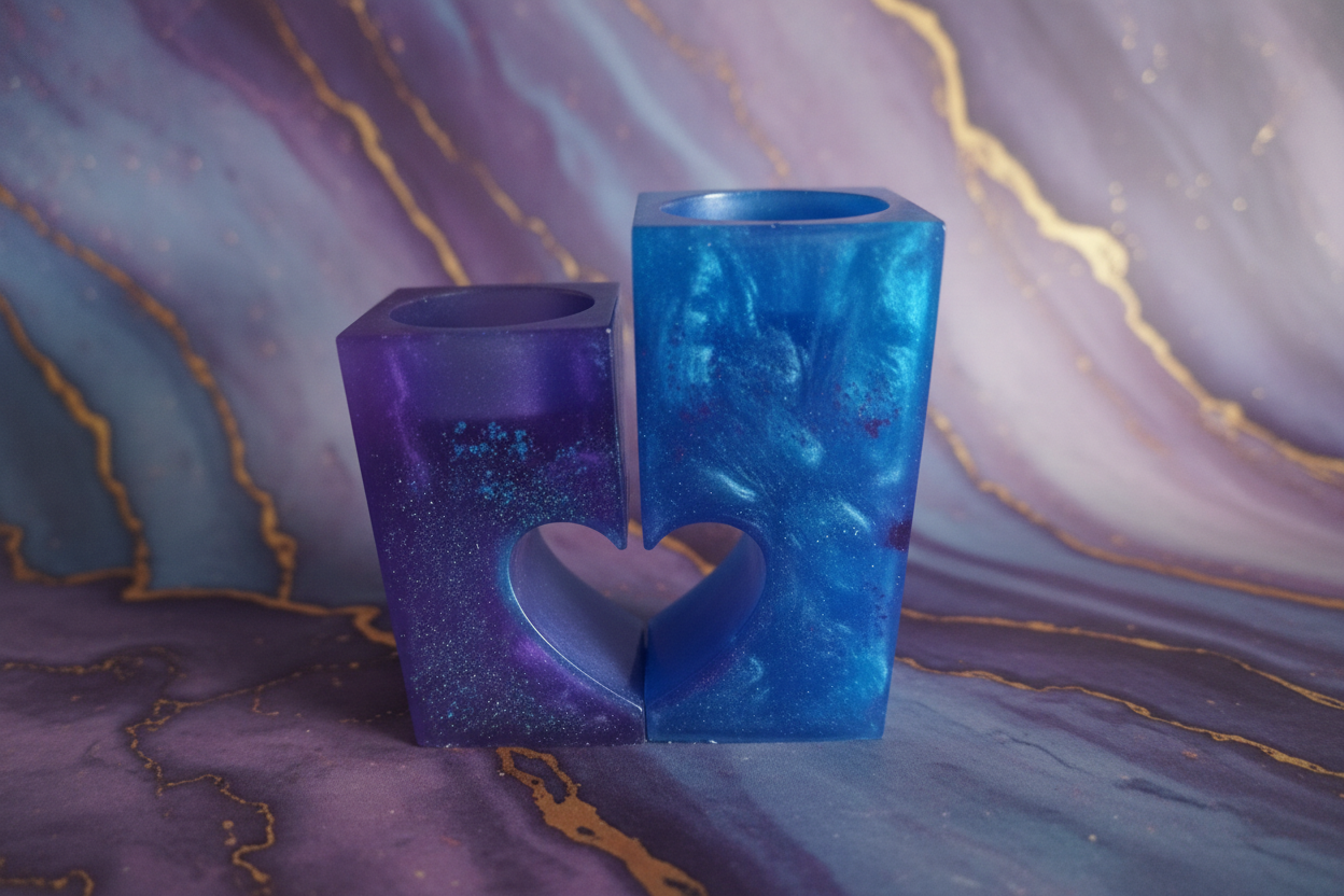 Beautiful Heart  tealight holders