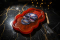 Skull cloud shaped trinket tray