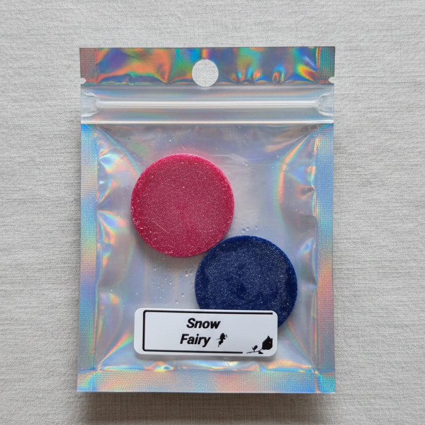 XL 30mm scented hoover discs, Snow Fairy