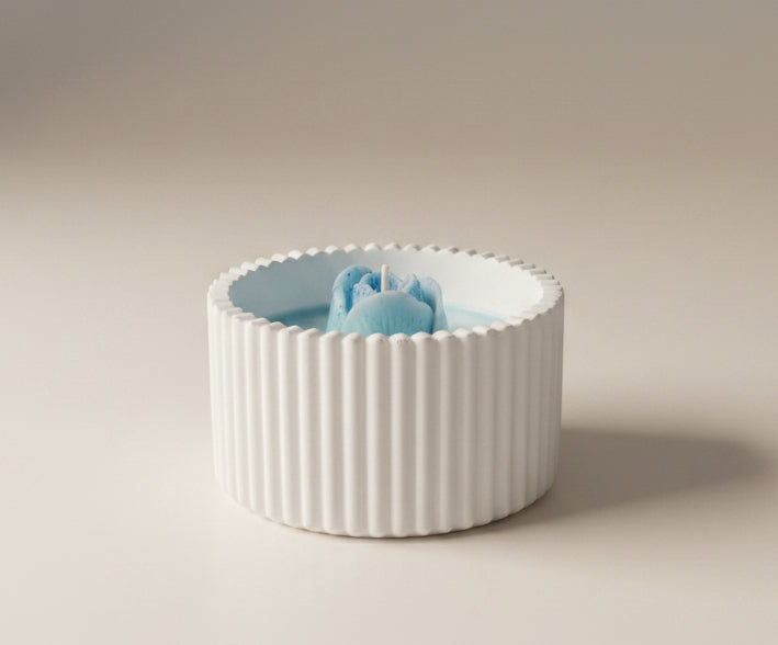 Handmade vessel & Candle,  Kreed Aventus