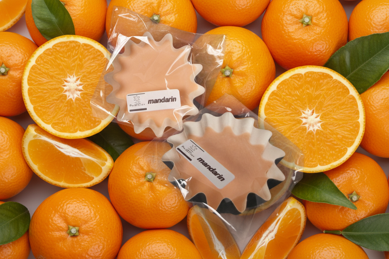 Mandarin fully loaded wax melts