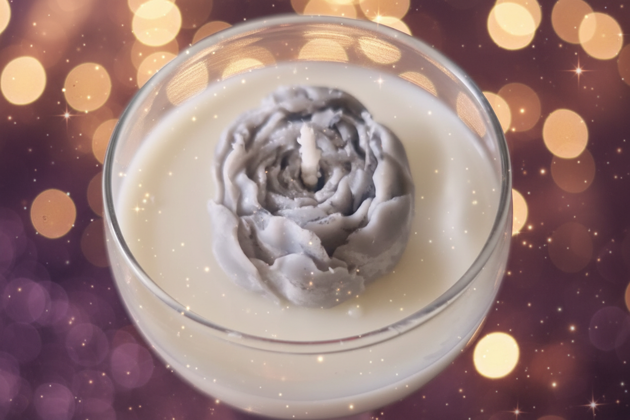 Joop glass candle