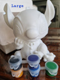 Paint your own stitch money box
