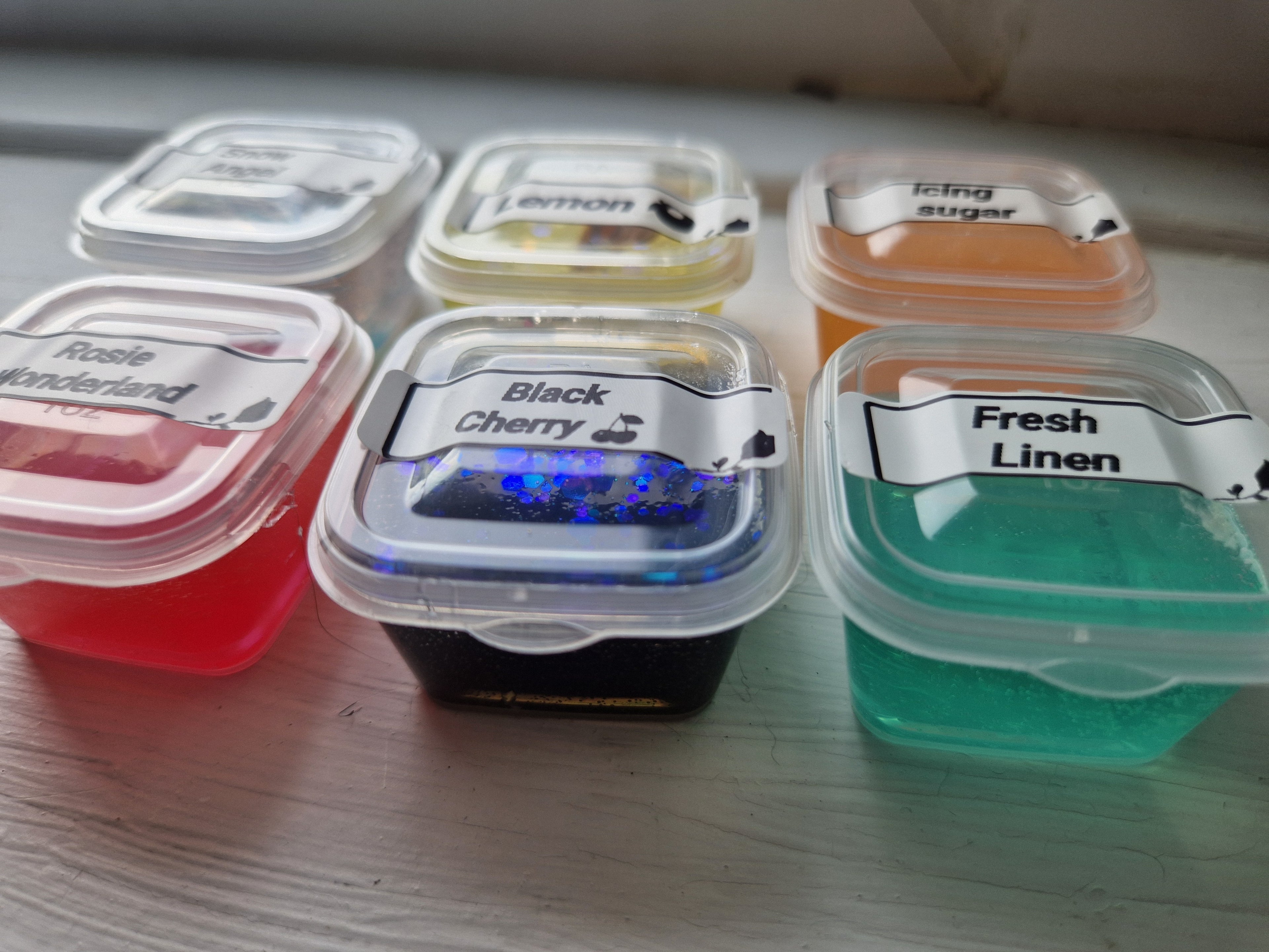 Gel wax melts