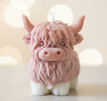 Highland cow Candle - Dragons Blood