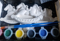 Paint your own Christmas tree decorations