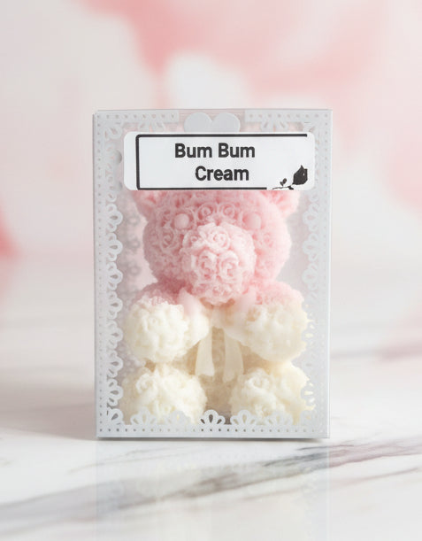 Bum Bum Cream Scented  Bear Candle