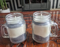 Mason glass candle- Fresh Linen