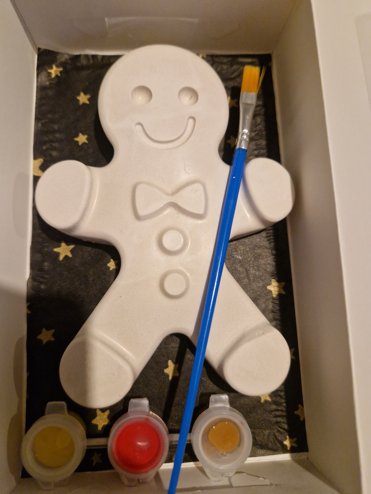 Large paint your own ginger bread man