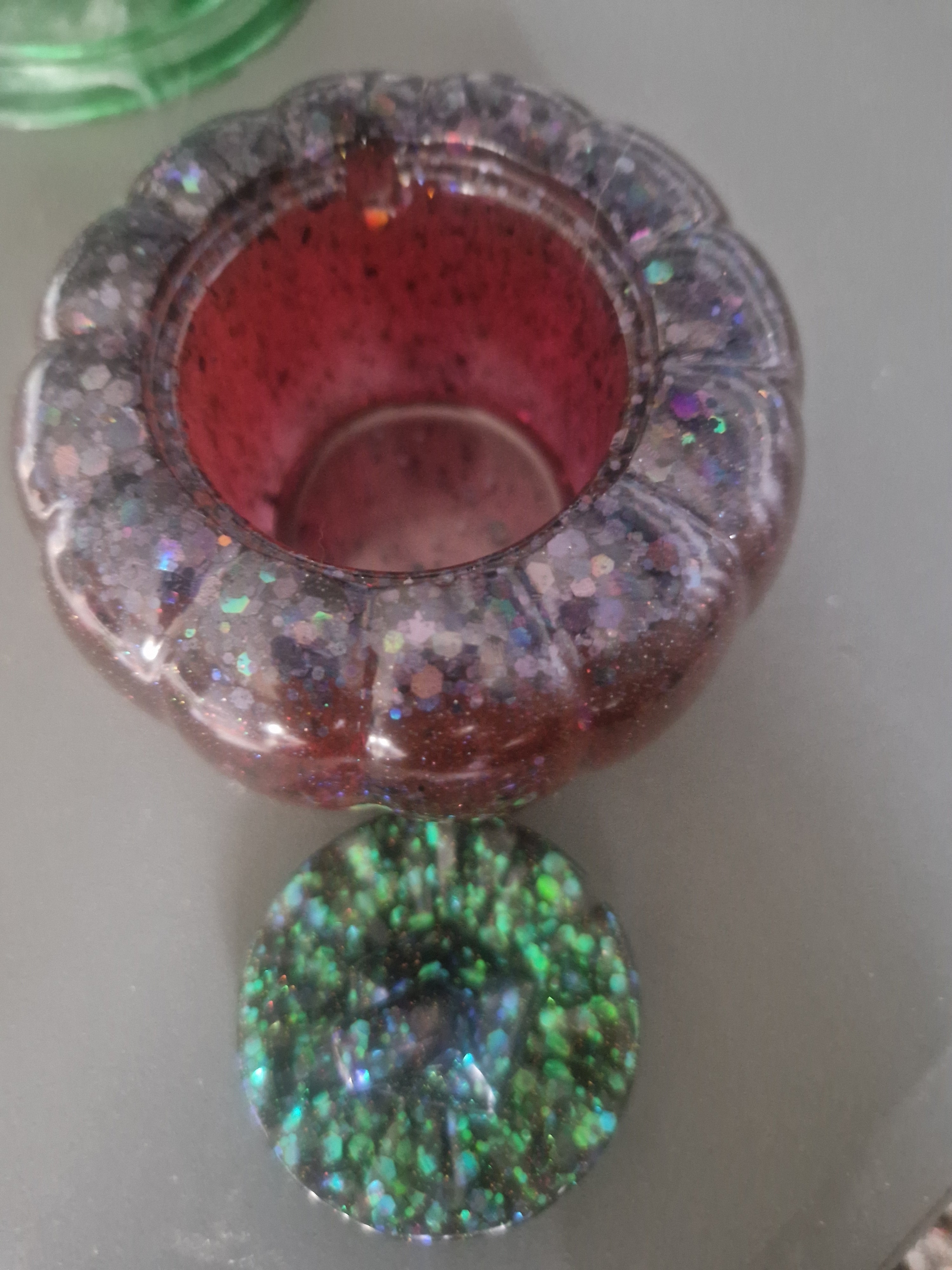Halloween Pumpkin Trinket Dish