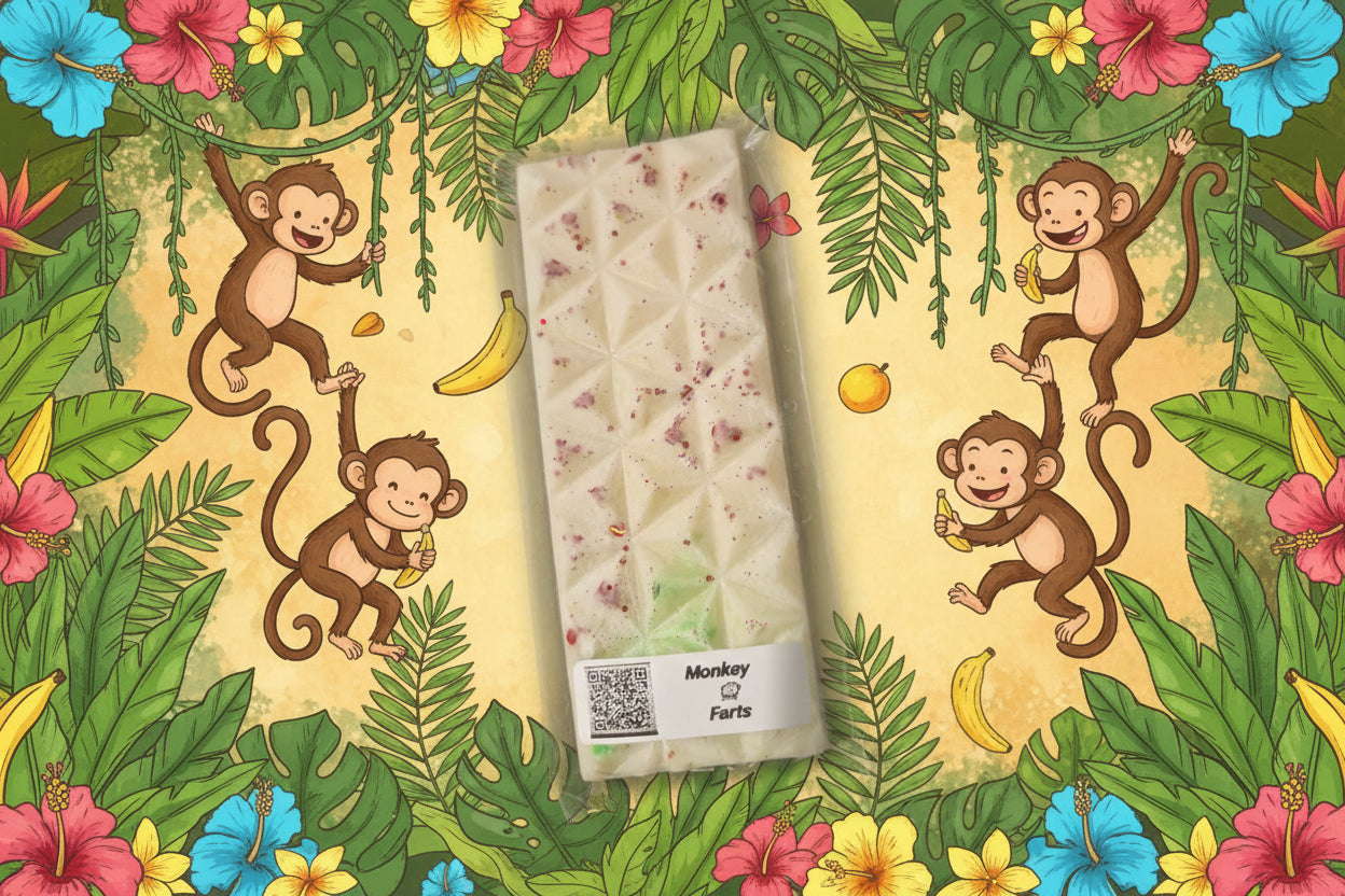 Monkey fart wax snap bar