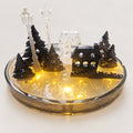 Light up Christmas scene