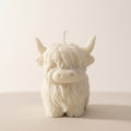 Highland cow candle - Snow Fairy