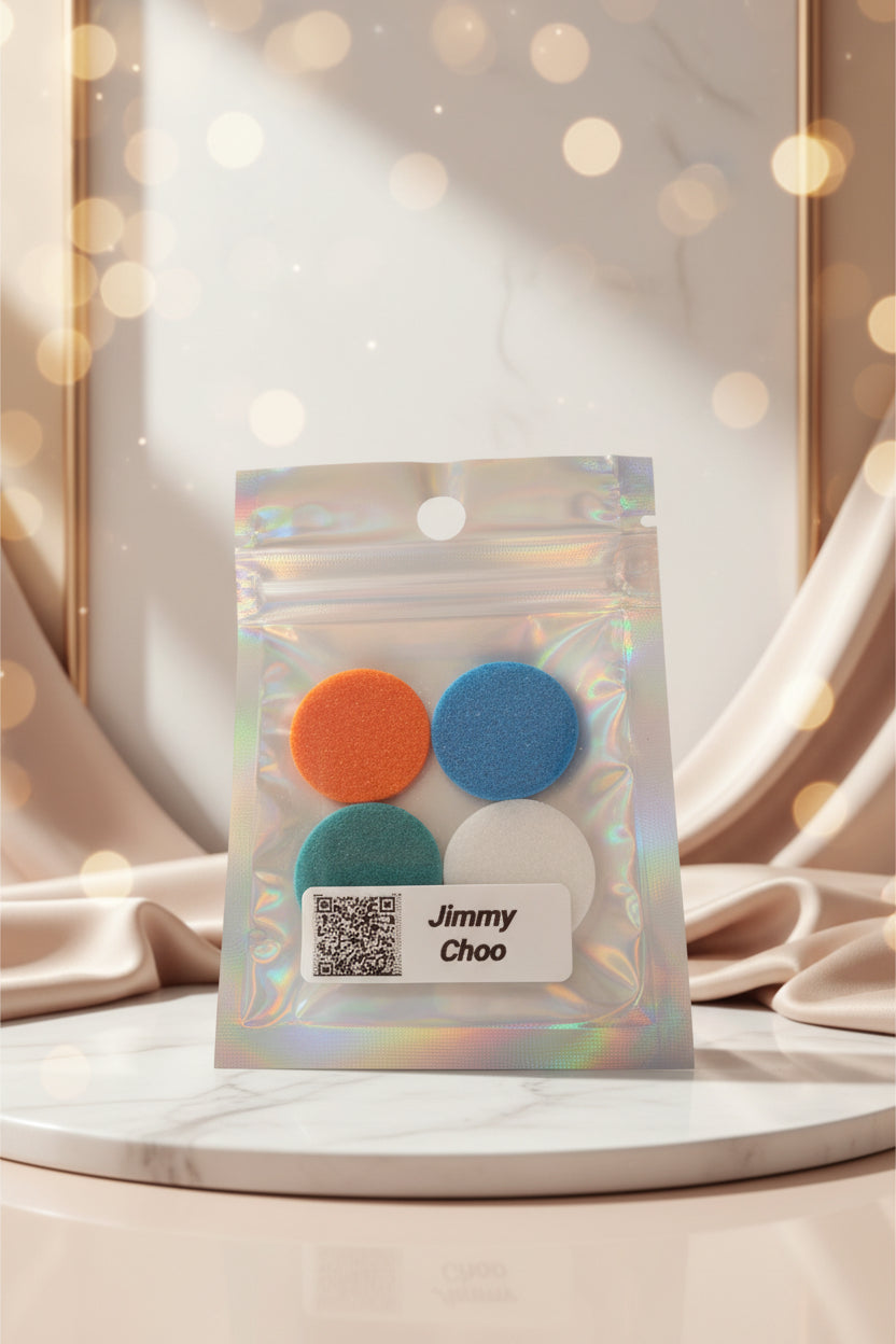 JIMMY CHOO perfume hoover discs,