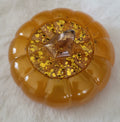 Handmade Halloween Resin Pumpkin Trinket Dish