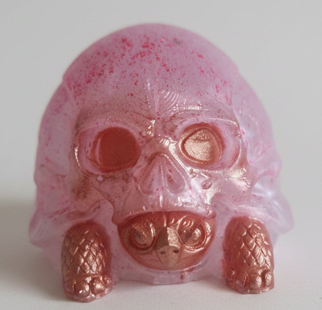 Halloween skulled shell tortoise