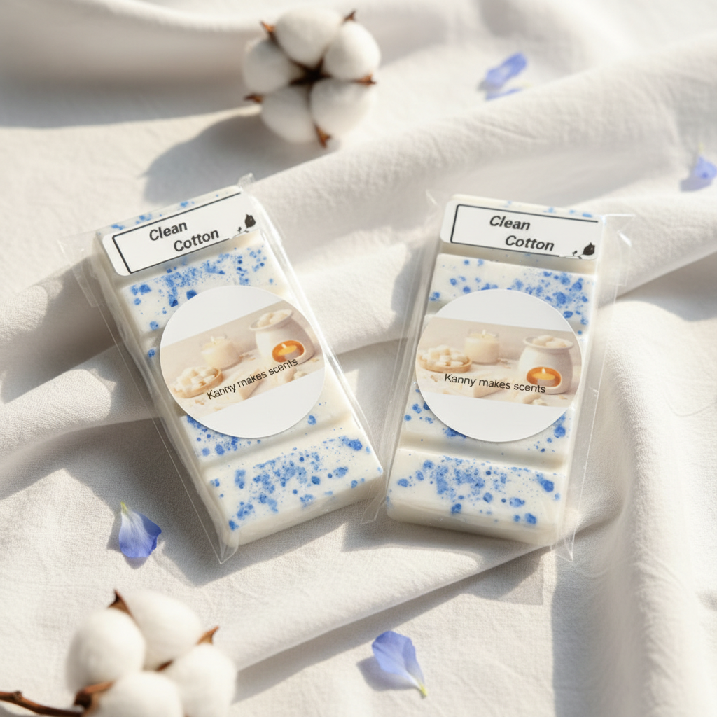Clean Cotton snap bars