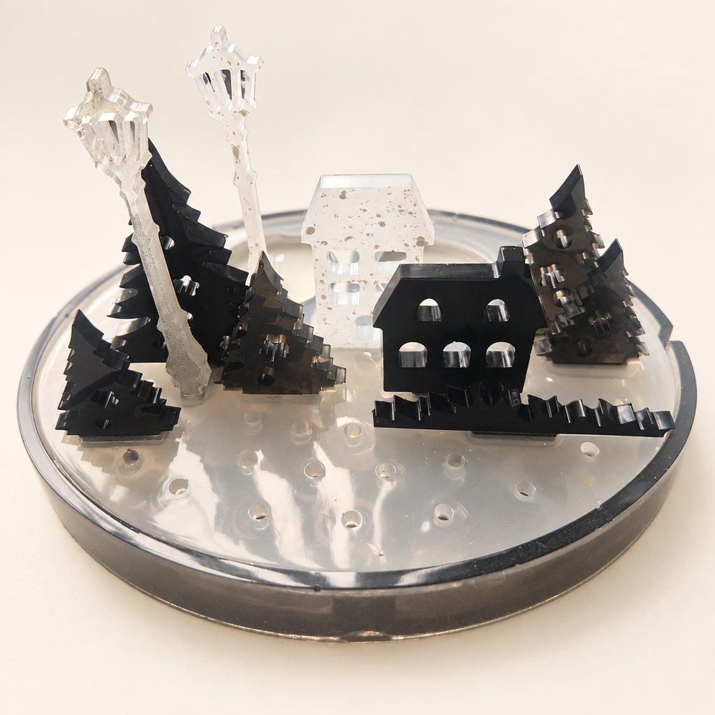 Light up Christmas scene
