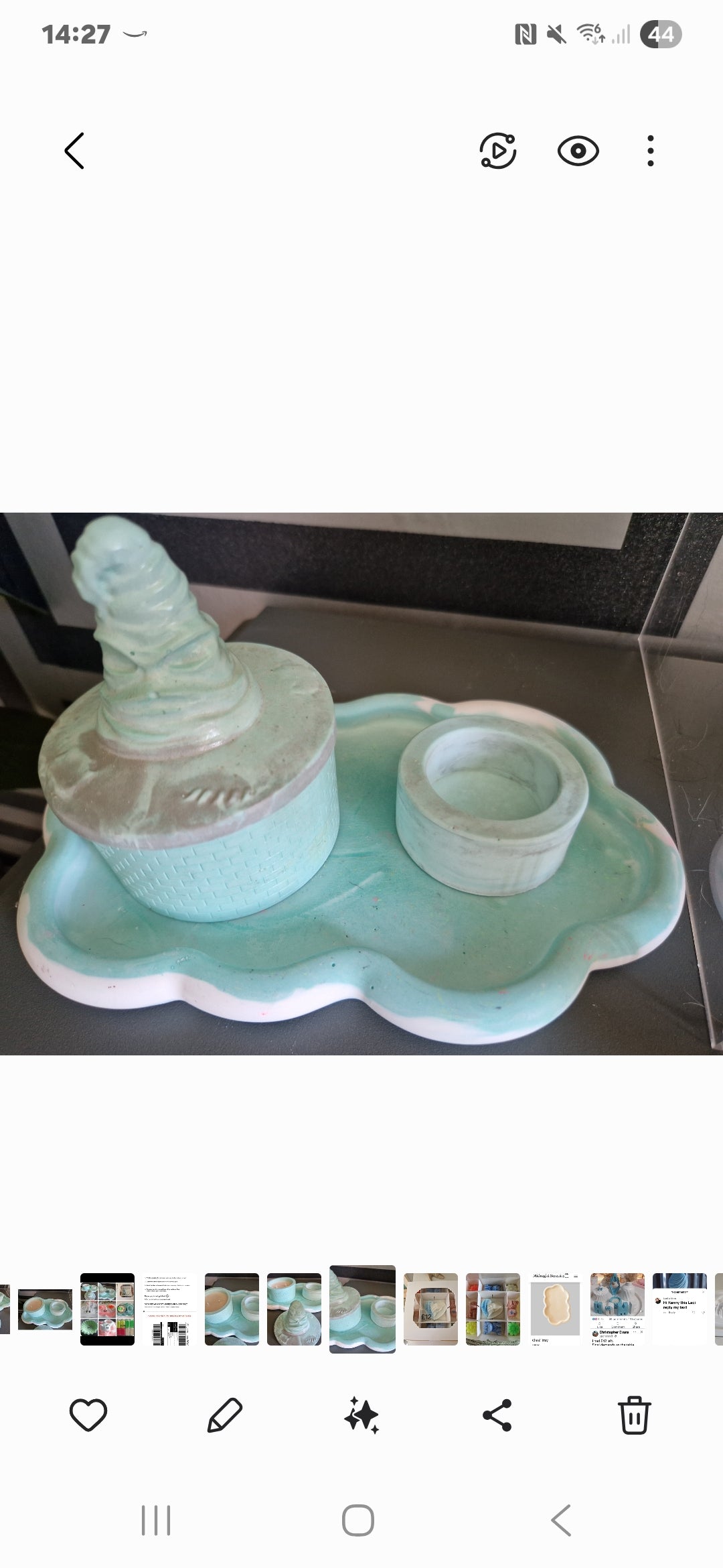 Cloud tray set