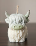 Highland cow candle - Baby Powder
