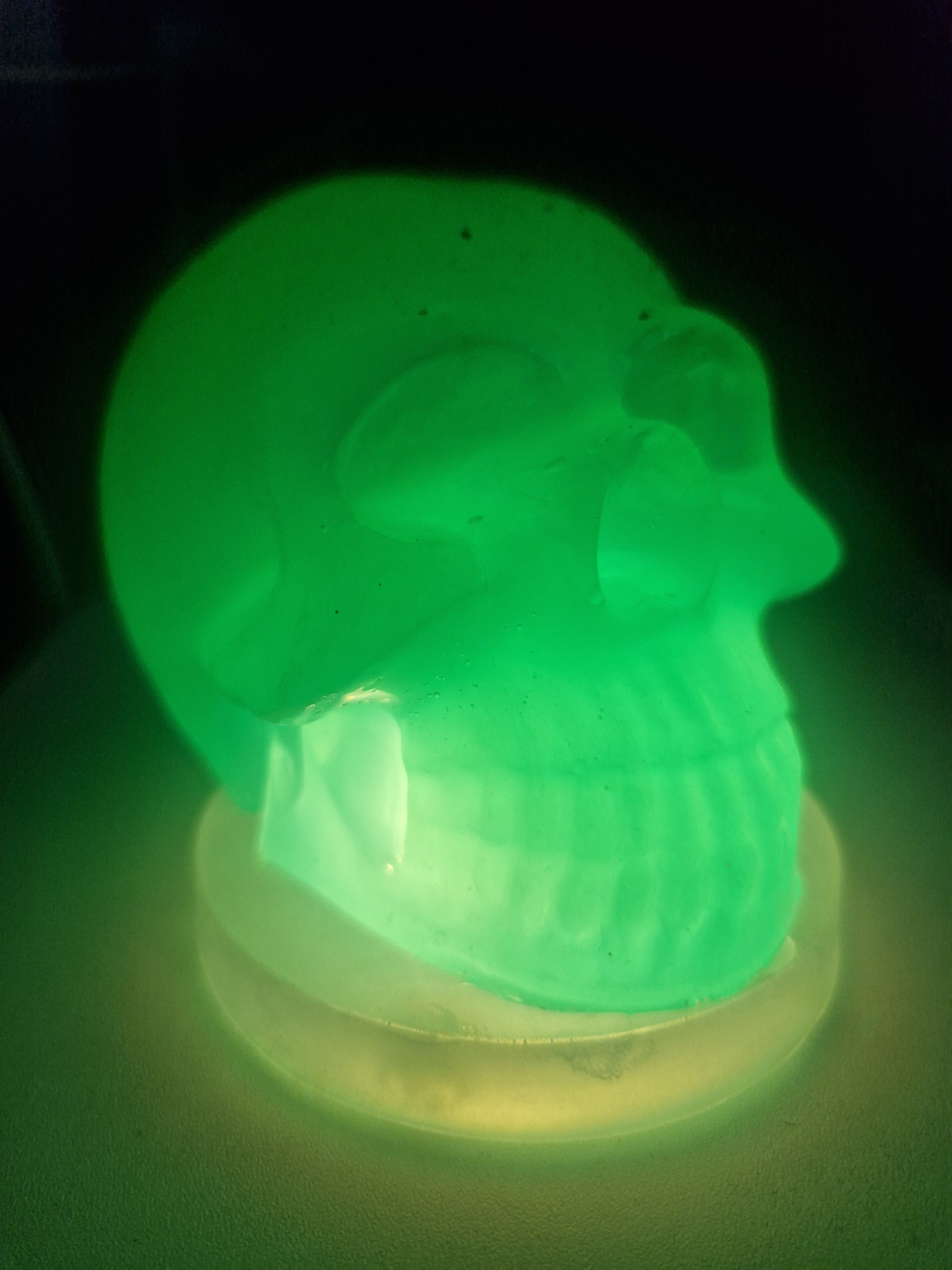 Skull night light