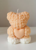 XL scented bear candle