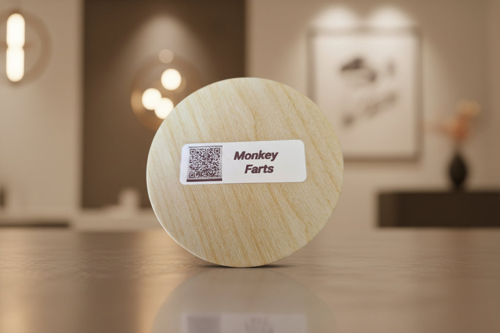 4oz monkey fart tin Candle