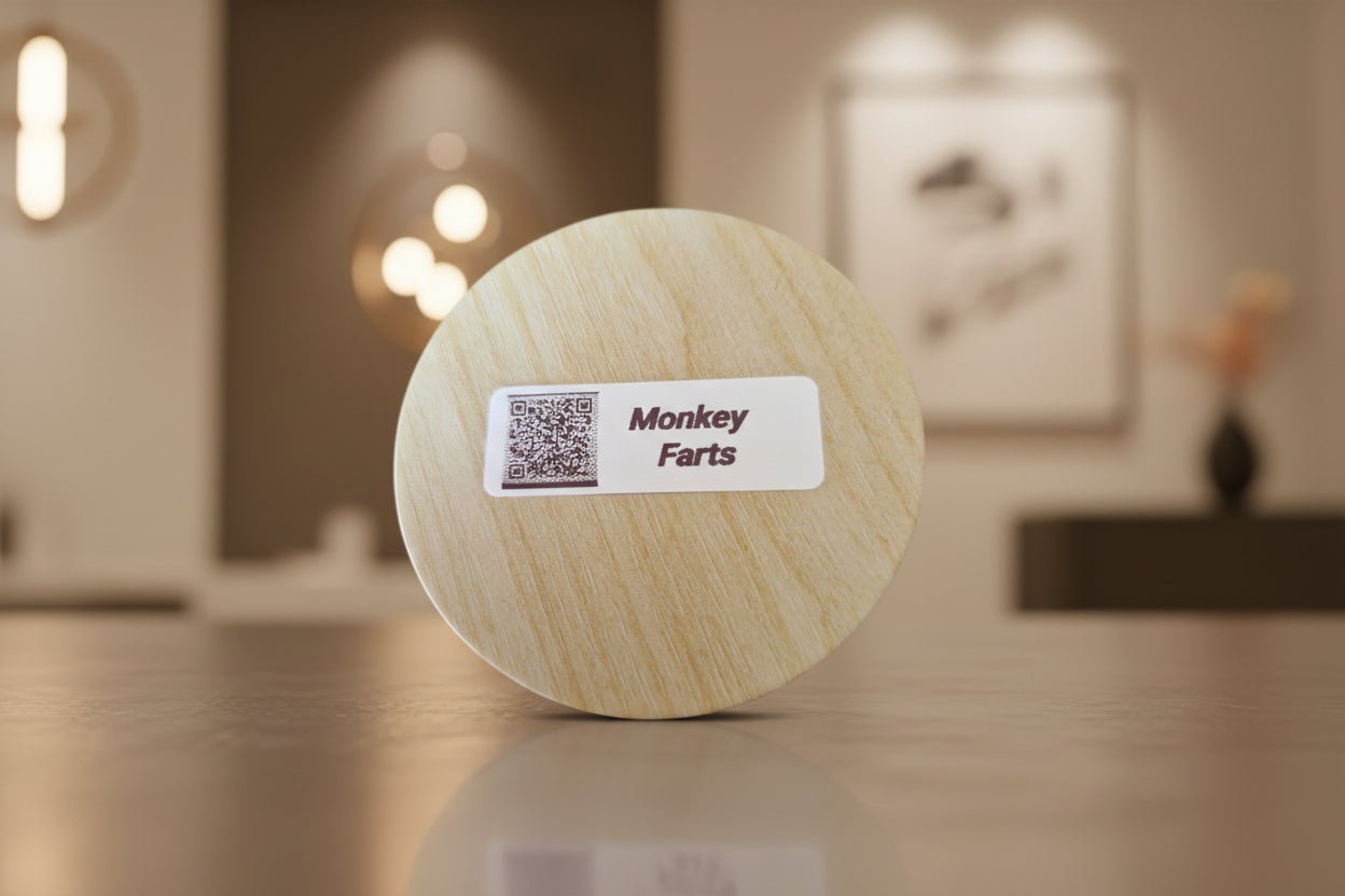 4oz monkey fart tin Candle