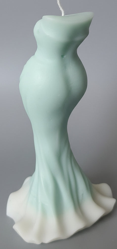 Stunning lady figured candle