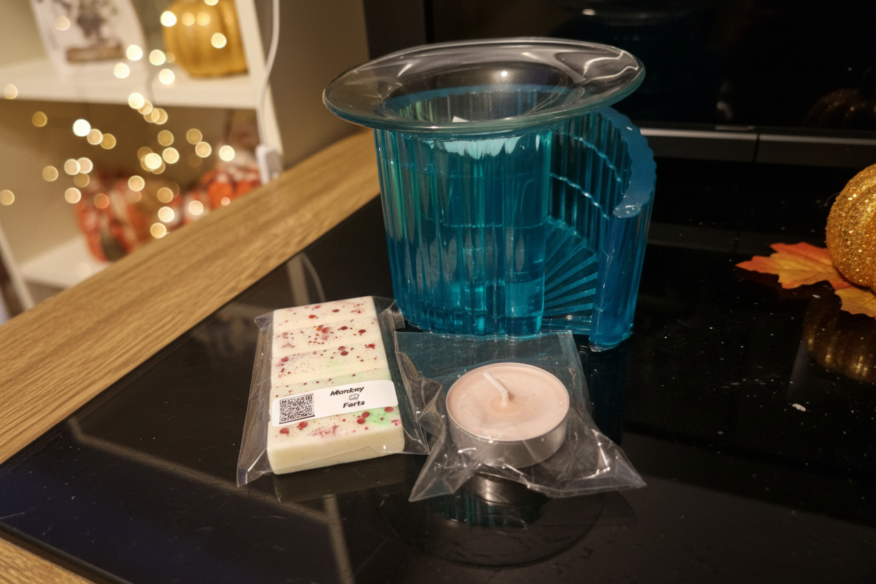 Staircase wax burner gift set