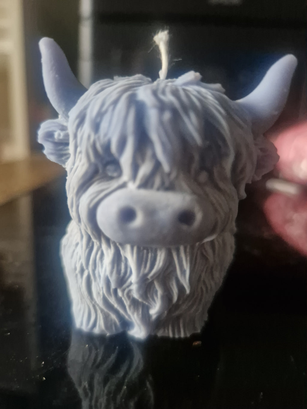 Highland Cow candle