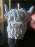 Highland Cow candle