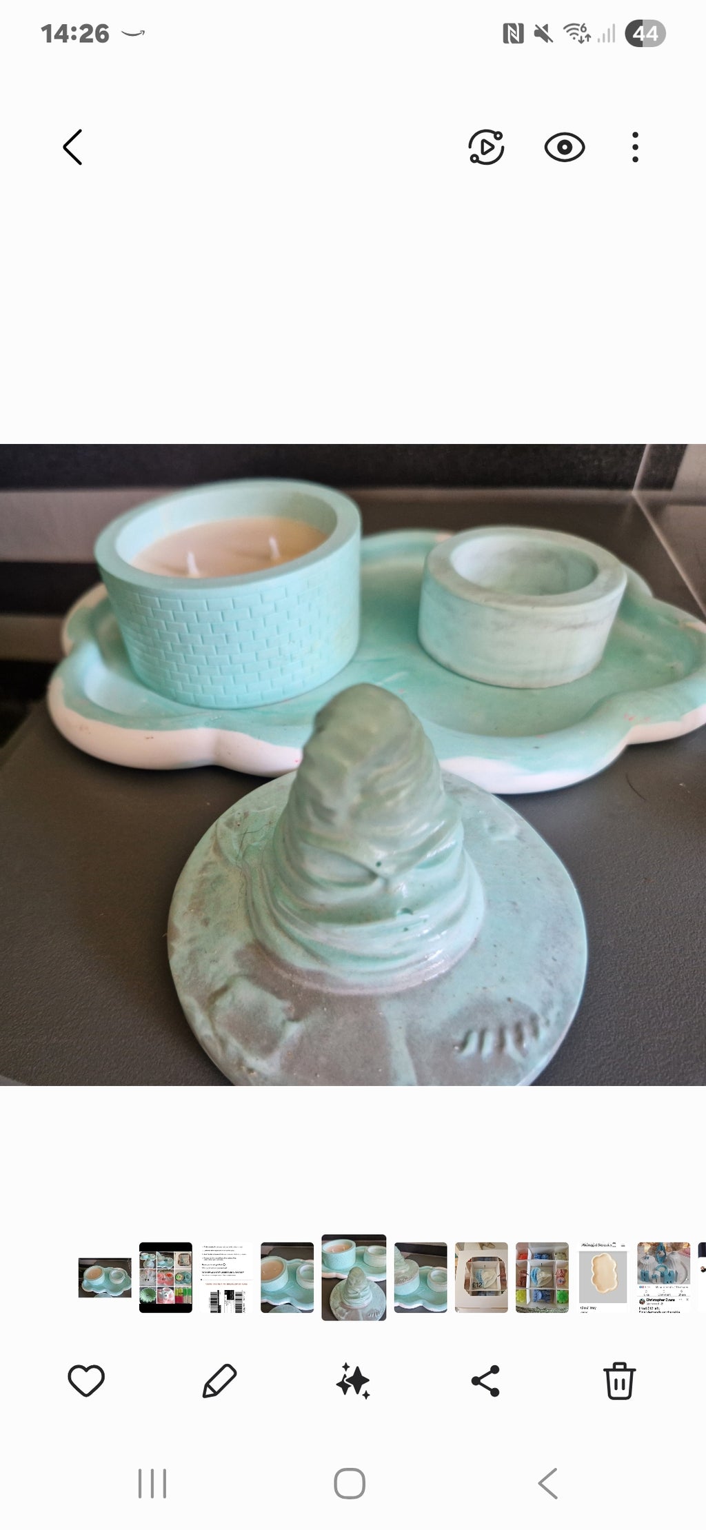 Cloud tray set