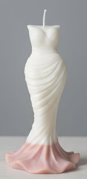 Stunning lady figured candle